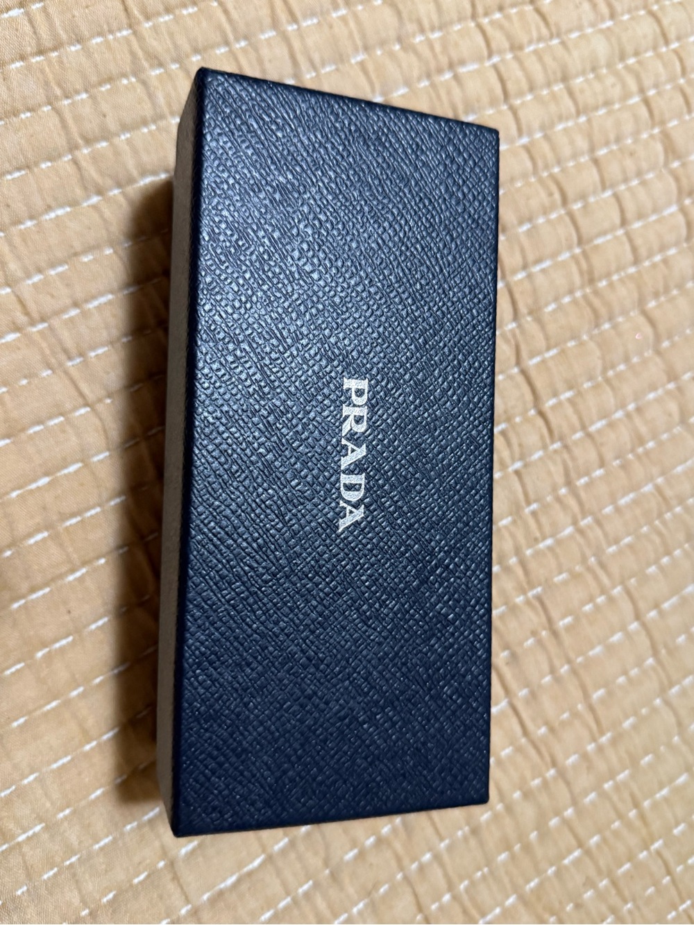 Prada Men’s Glasses Box - Dark Blue with White Logo